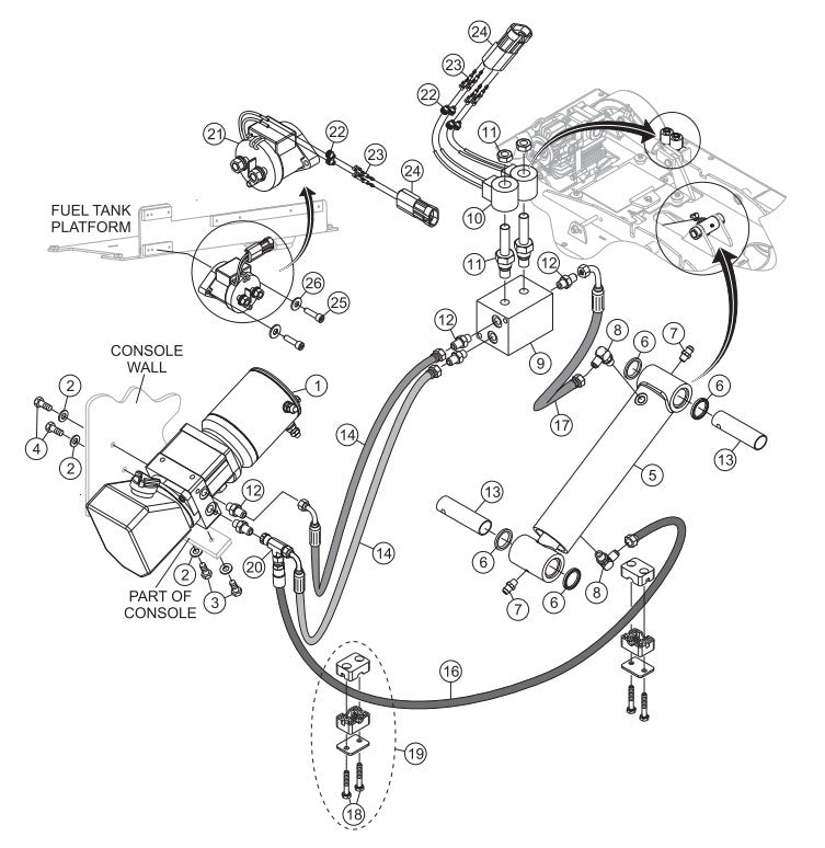 Lift Pump Circuit Assembly Parts-SP6457 DEUTZ 57 HP DIESEL ENGINE