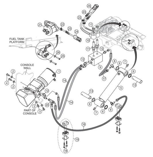 Lift Pump Circuit Assembly Parts-SP6457 DEUTZ 57 HP DIESEL ENGINE