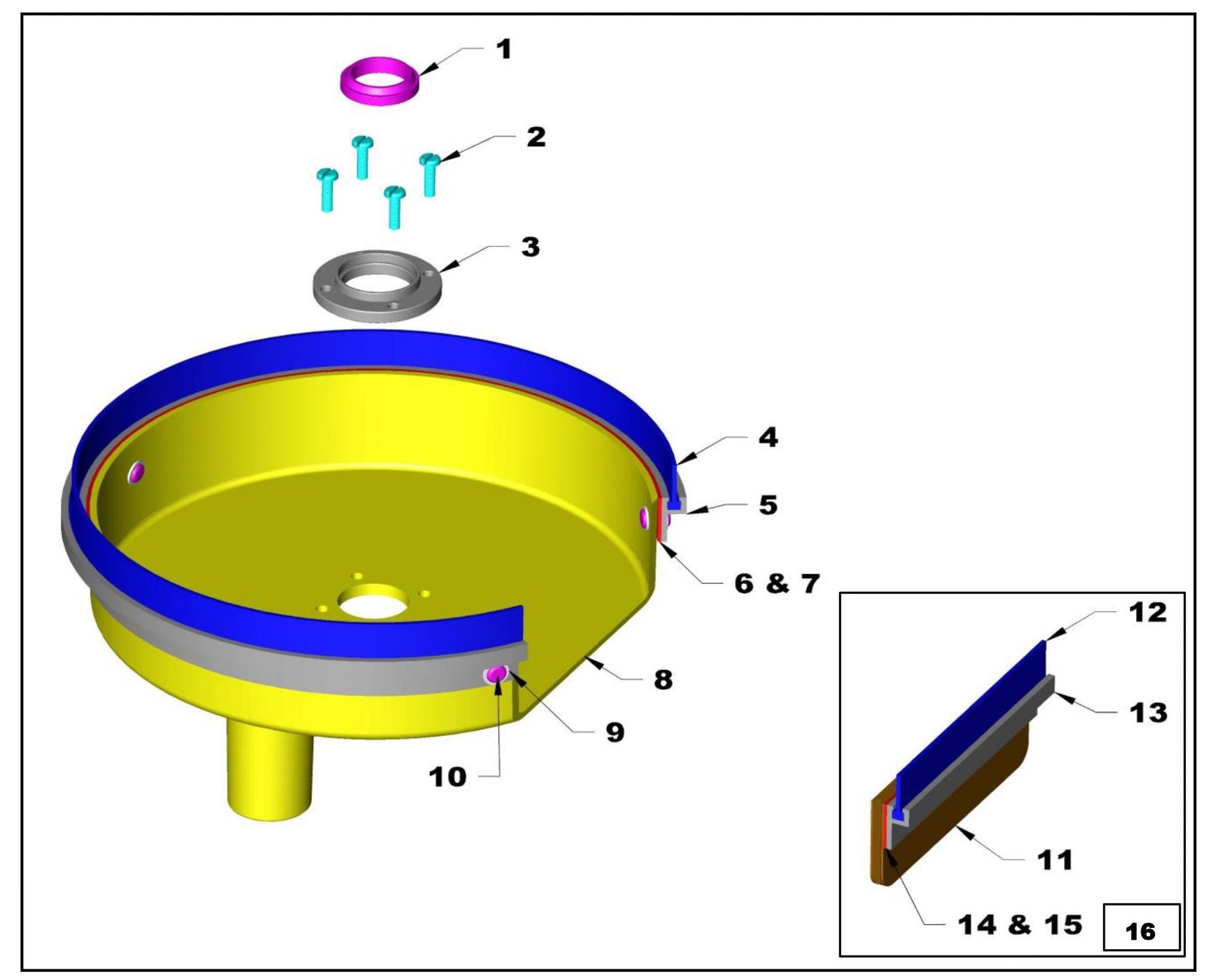 PRO-1200 Guard Parts By Northrock