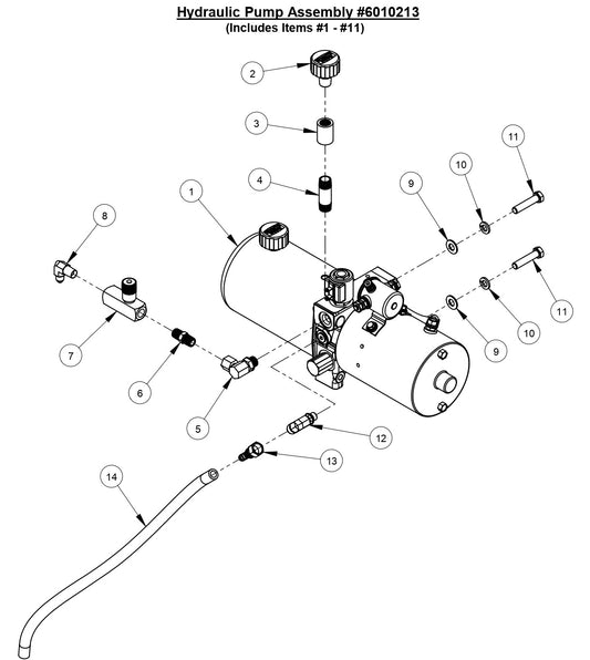 CC6540E Hydraulic Pump Assembly
