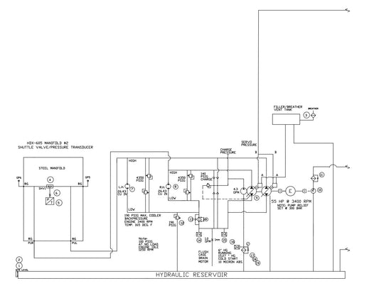 HDX605 Hydra Drive Extreme Riders Hydraulic System Assembly Parts By Allen Engineering