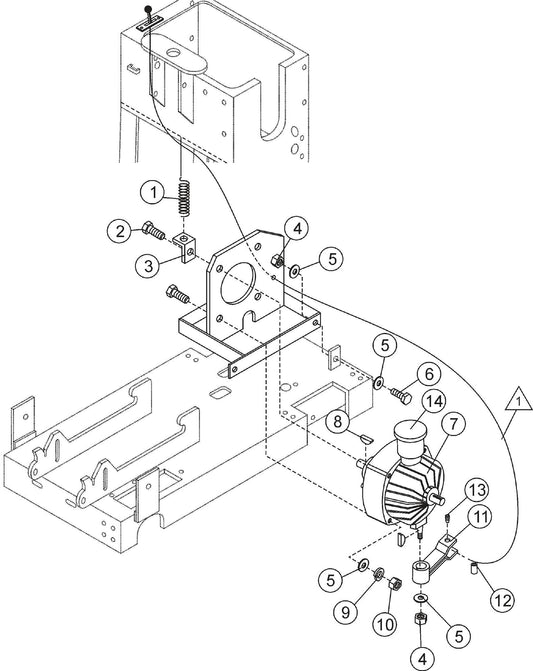 Hydrostatic Drive Assembly Parts For SP2 13H20 S13H20 S20H20 By Multiquip