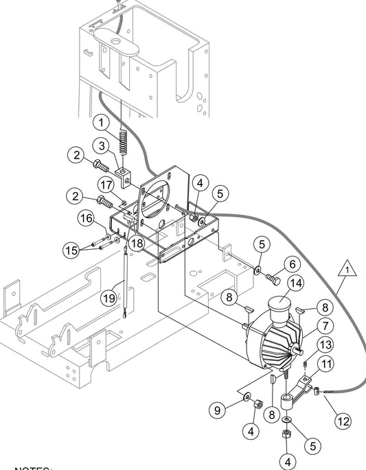 SP2S20H Hydrostatic Transmission Assembly Parts