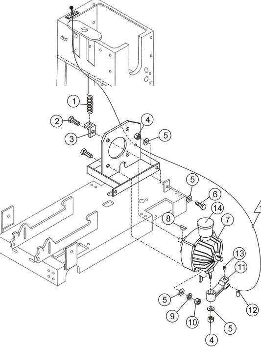 Hydrostatic Transmission Assembly Parts For SP2 13H20A SP2 S20H20A  By Multiquip
