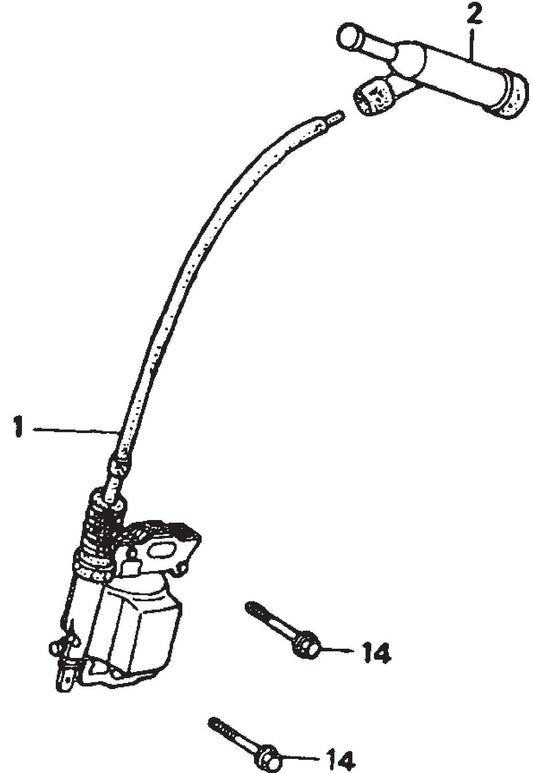 MVC77 Honda GX160K1QX2 Ignition Coil Assembly Parts
