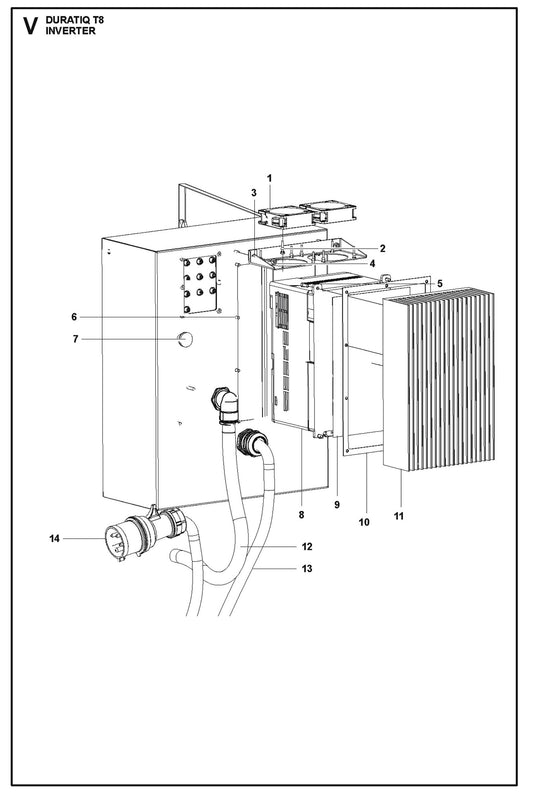 Inverter Parts For HTC T8 By Husqvarna