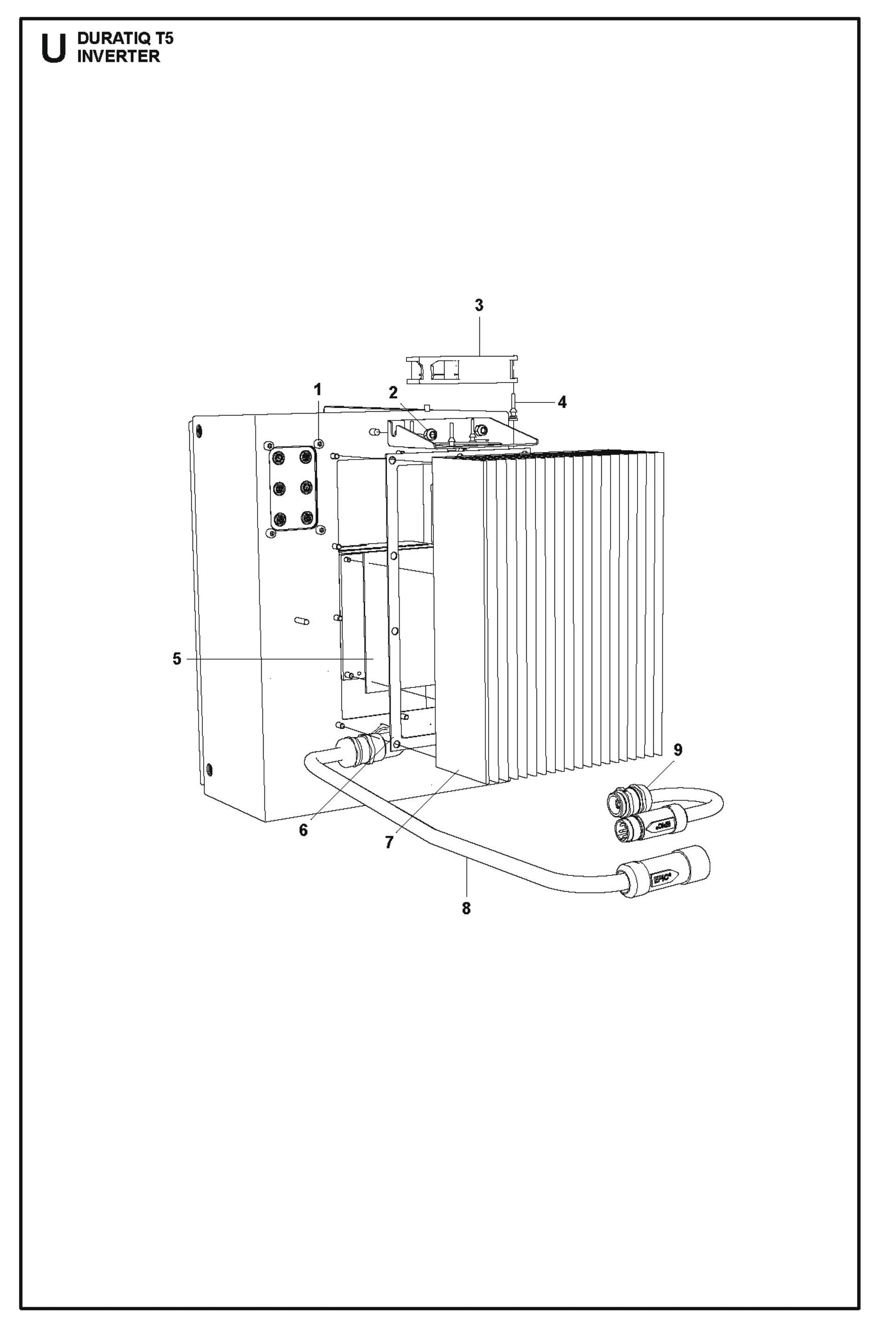 Inverter Parts For HTC T5 (4 kW) By Husqvarna