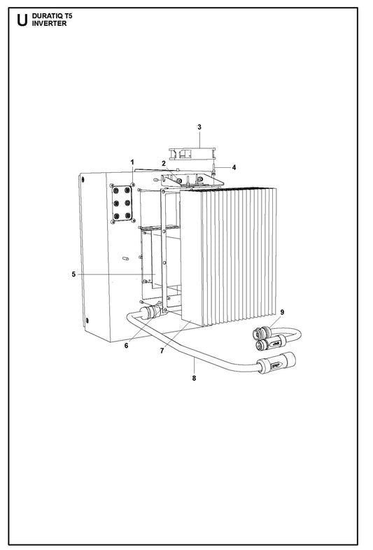 Inverter Parts For HTC T5 (4 kW) By Husqvarna