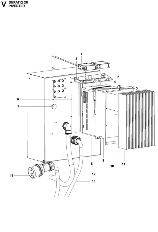 Inverter Parts For HTC X8 By Husqvarna