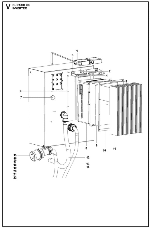 Inverter Parts For HTC X6 By Husqvarna