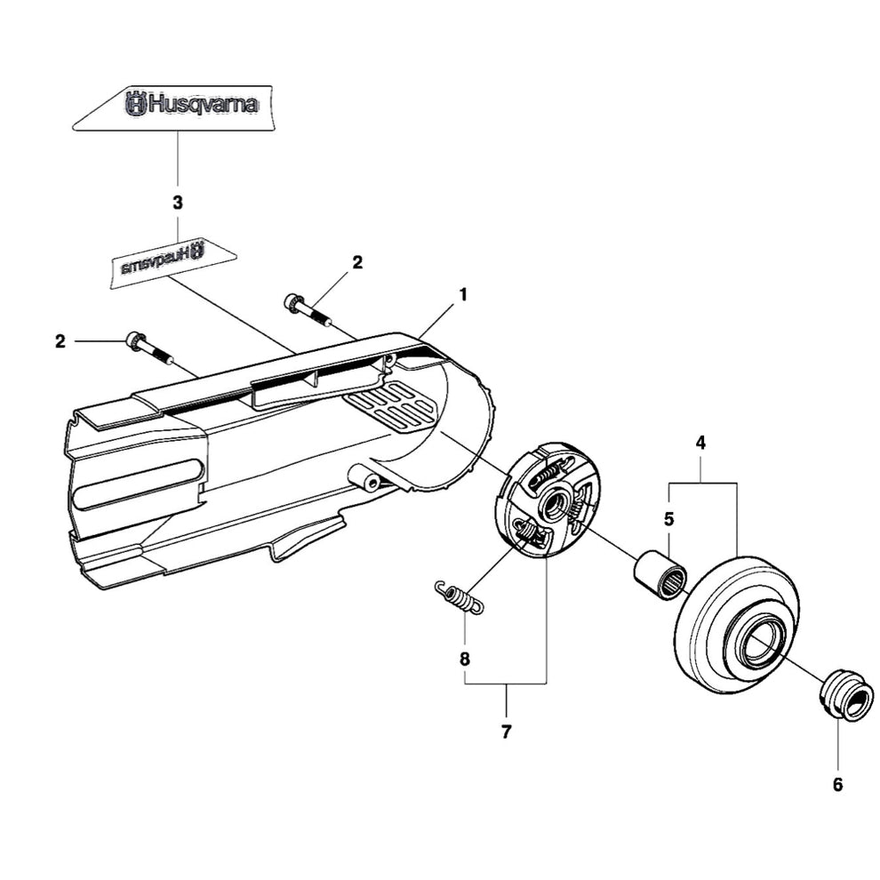 K950 Clutch Parts