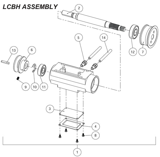 CC1000T LCBH Assembly