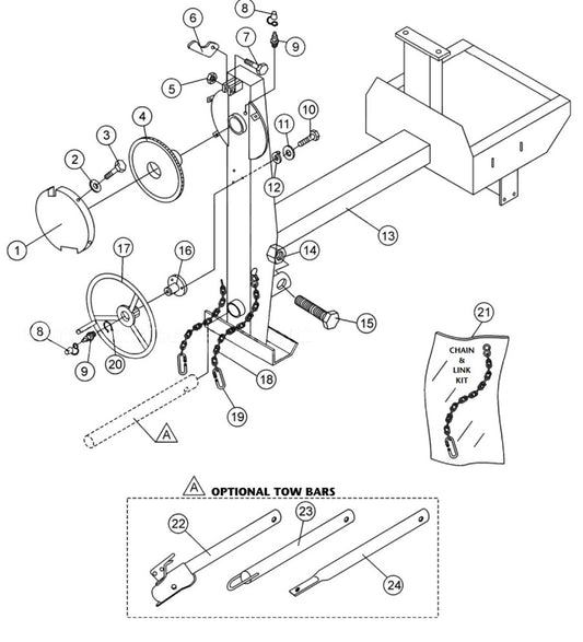 Main Frame Assembly Parts By MBW