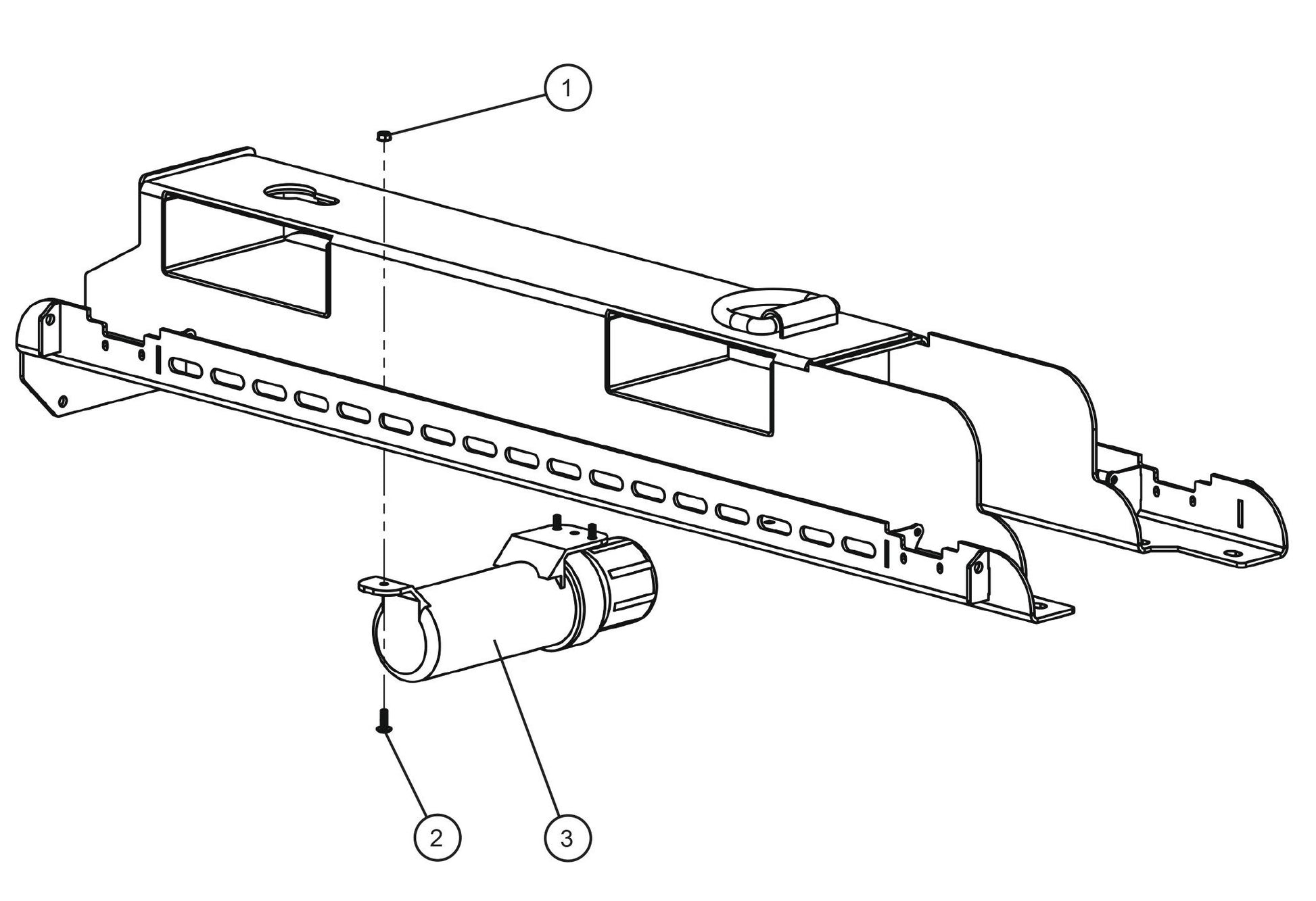 CE V-Series Night Lite Pro II  Manual Canister Parts By Allmand