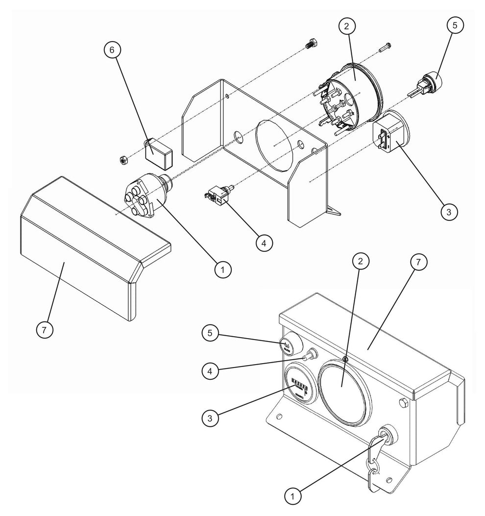 Isuzu Control Box Assembly Parts for MAXI-HEAT MH-1000 (0001MXH12 and UP) by Allmand