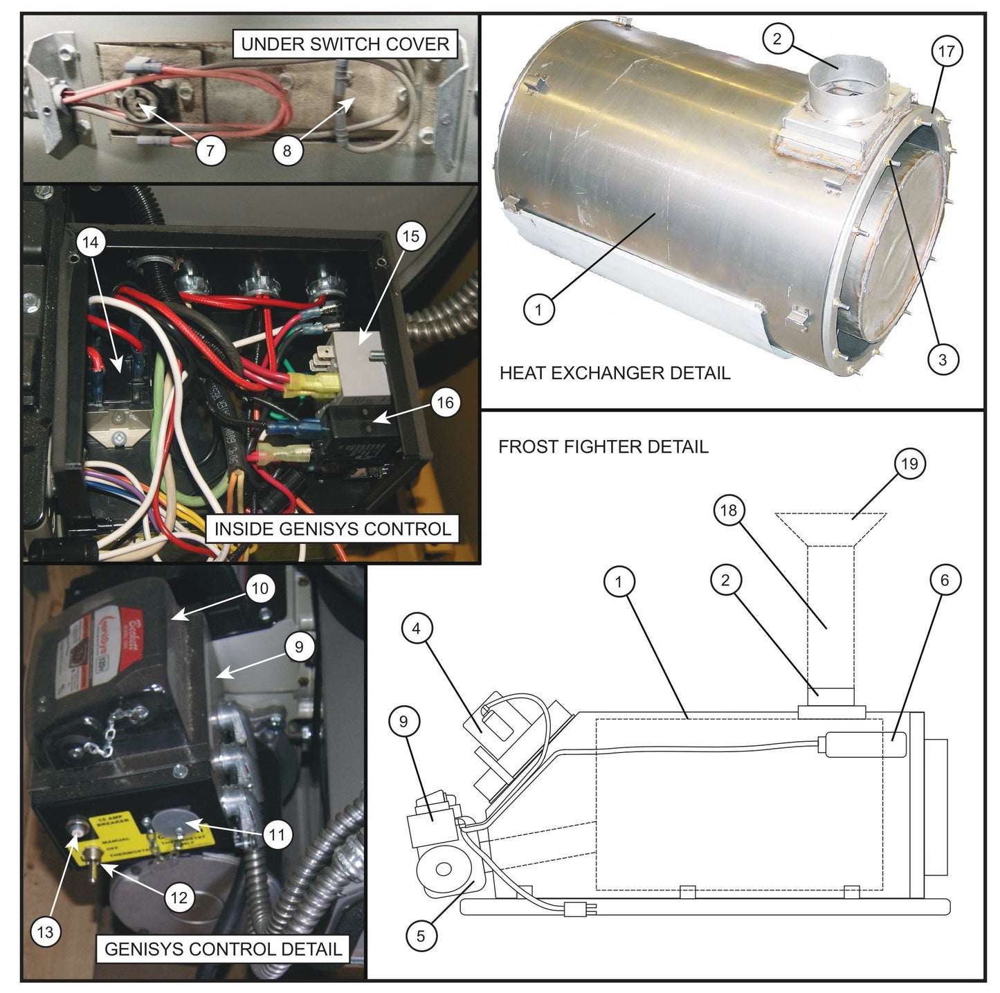 Frost Fighter Assemblies (1 of 2) Parts for MAXI-HEAT MH-1000 (0001MXH12 and UP) by Allmand