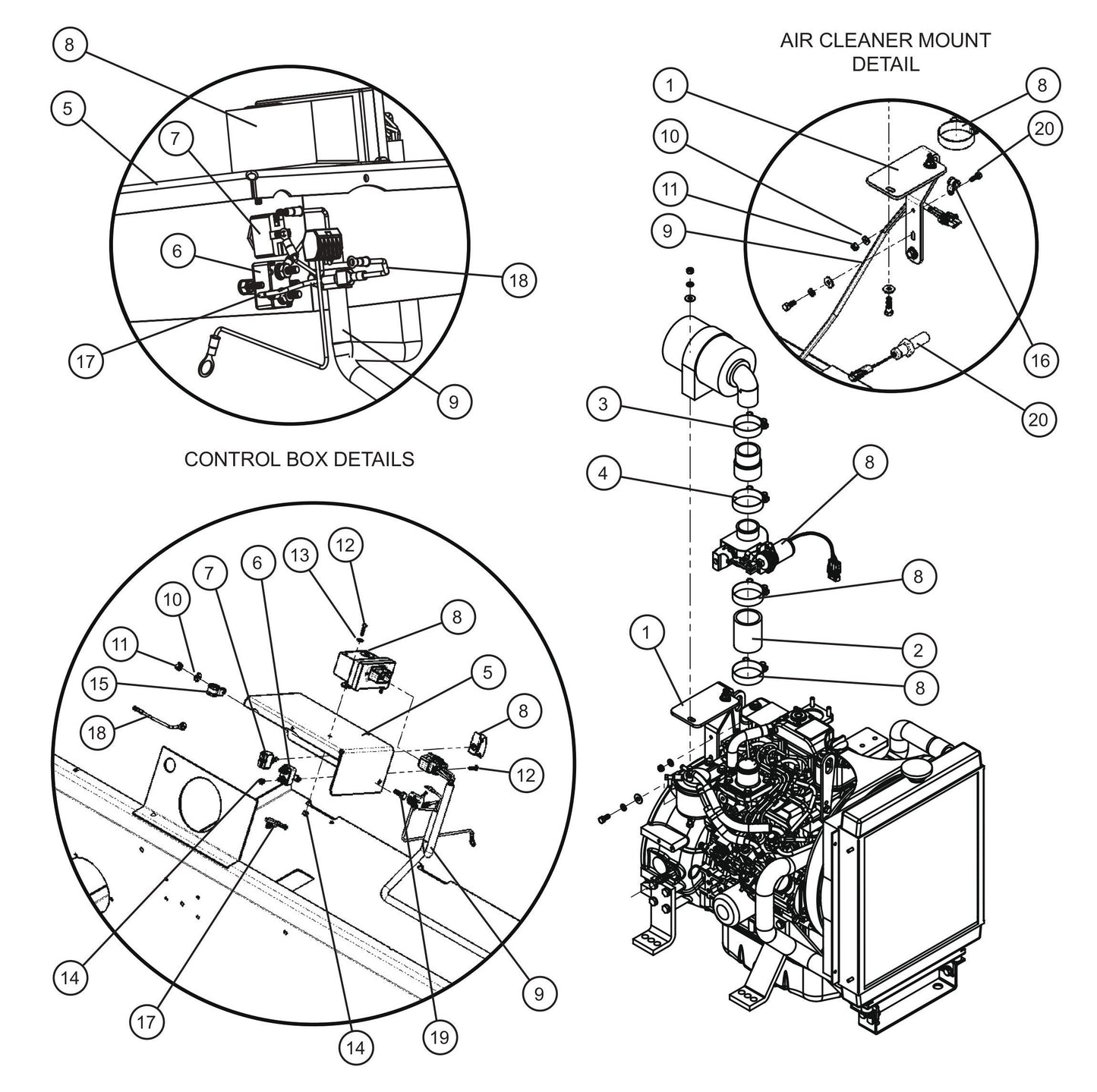 Shocker Valve Isuzu T4F 3CE1 Assembly Parts for MAXI-HEAT MH-1000 (0001MXH12 and UP) by Allmand