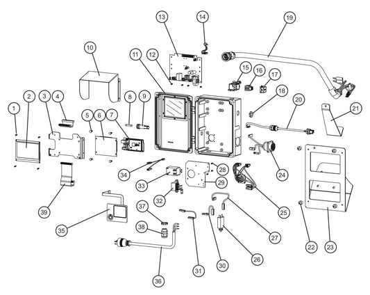 MH500iQ Control Box Assembly Parts for MAXI-HEAT MH500iQ (0001MH16 TO 9999MH16) by allmand