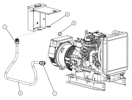 Outlet Box Group (2 of 3) Assembly Parts for MAXI-HEAT MH500iQ (0001MH16 TO 9999MH16) by allmand