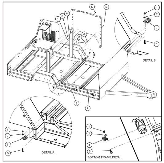 Outlet Box Group (3 of 3) Assembly Parts for MAXI-HEAT MH500iQ (0001MH16 TO 9999MH16) by allmand