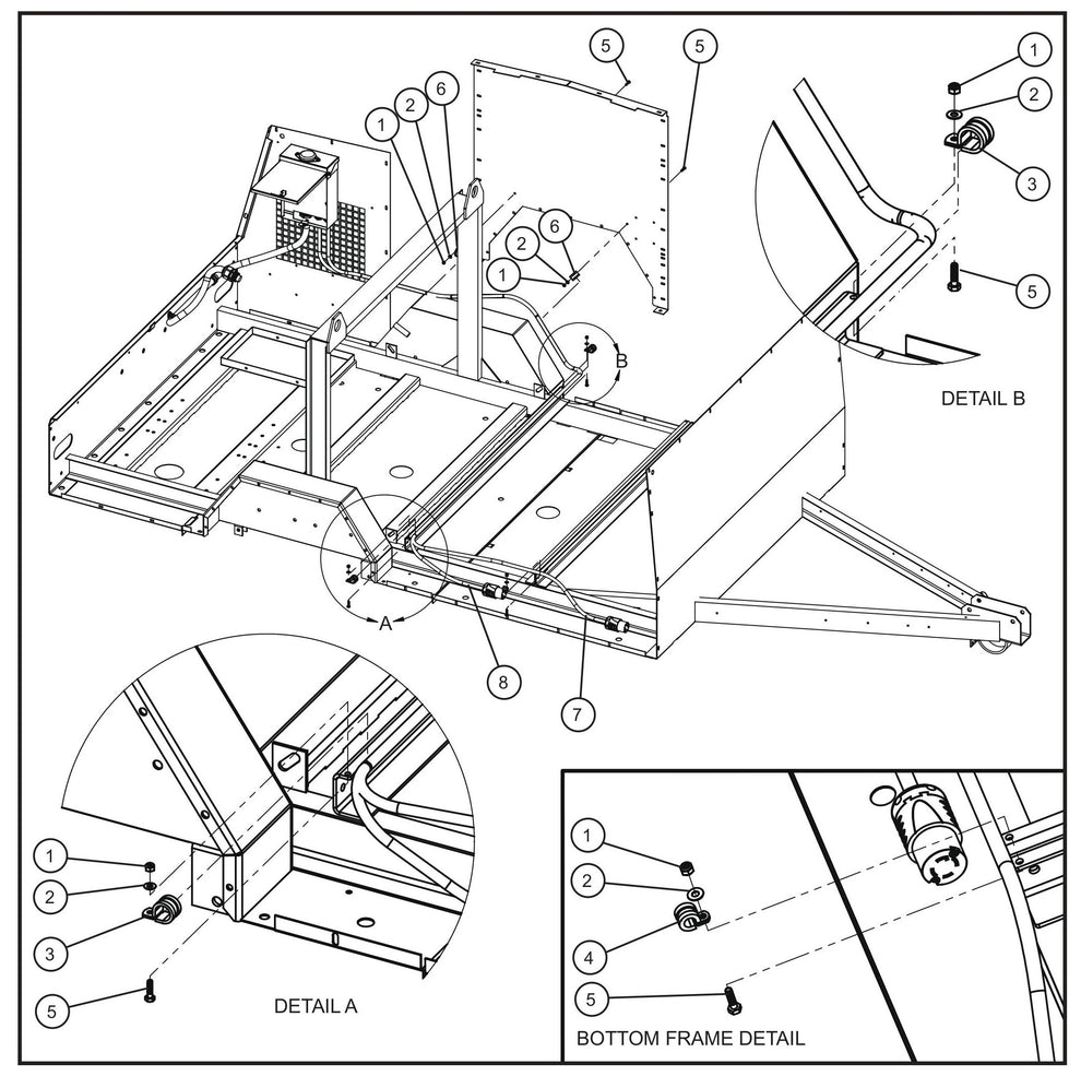 Outlet Box Group (3 of 3) Assembly Parts for MAXI-HEAT MH500iQ (0001MH16 TO 9999MH16) by allmand