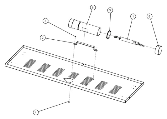 Smoke Spot Tester Assembly Parts for MAXI-HEAT MH500iQ (0001MH16 TO 9999MH16) by allmand
