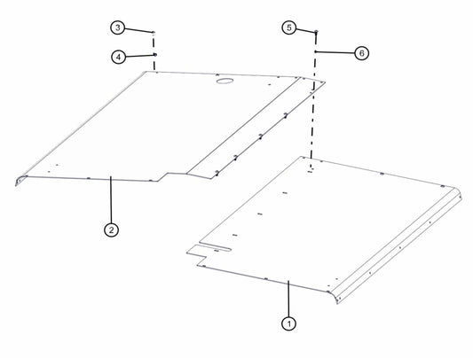 Roof Panels Assembly Parts for Maxi-Lite FCS AS3000 (0001MXL10 TO 9999MXL13) by Allmand