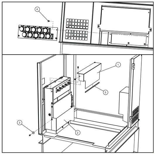 Cam Lock Group (2 of 2) Assembly Parts for MAXI-POWER 150 (T3) (27-000001 TO 27-000099) by Allmand
