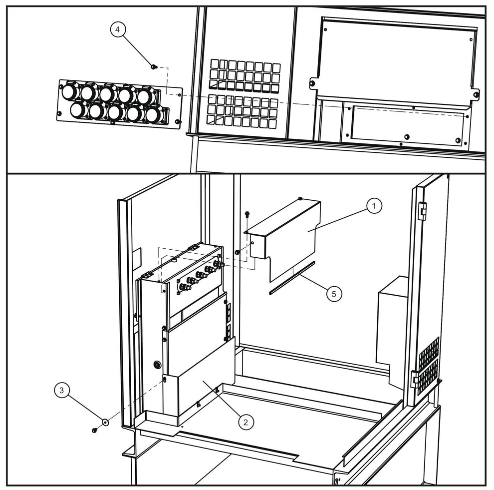 Cam Lock Group (2 of 2) Assembly Parts for MAXI-POWER 150 (T3) (27-000001 TO 27-000099) by Allmand