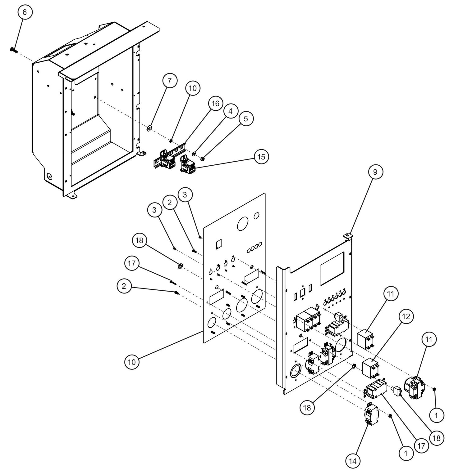 2-30A Twistlock 2-50A CS6369 Twistlock Outlet Package Assembly Parts for MAXI-POWER 15XR (MP15XR) (44-000001 TO 44-999999) by Allmand