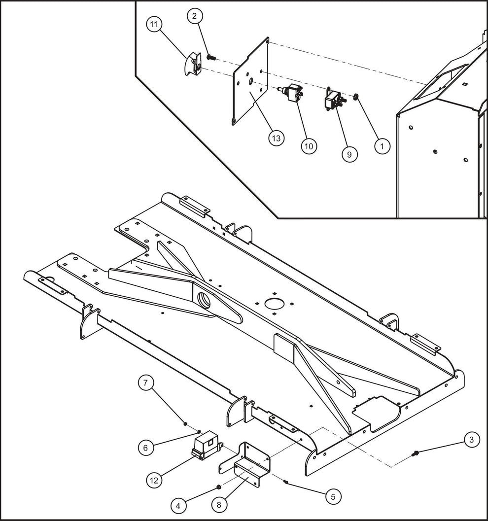 CAT C1.5 Turbo Engine Shocker Group (2 of 2) Assembly Parts for MAXI-POWER 15XR (MP15XR) (44-000001 TO 44-999999) by Allmand