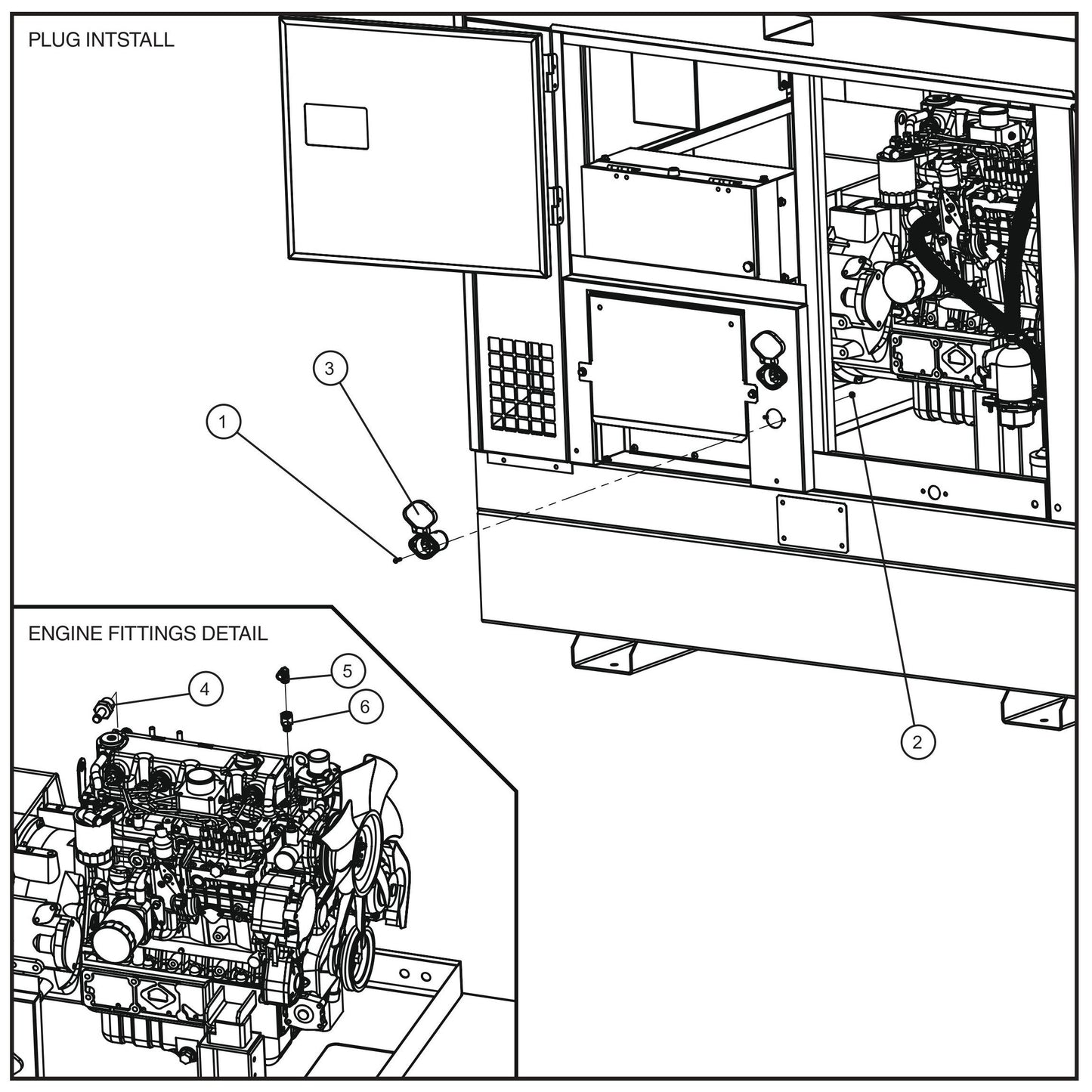 Arctic Package (2 of 2) Assembly Parts for MAXI-POWER 40 (22-000001 and UP) by Allmand