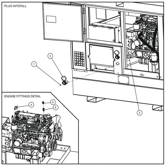 Arctic Package (2 of 2) Assembly Parts for MAXI-POWER 40 (22-000001 and UP) by Allmand