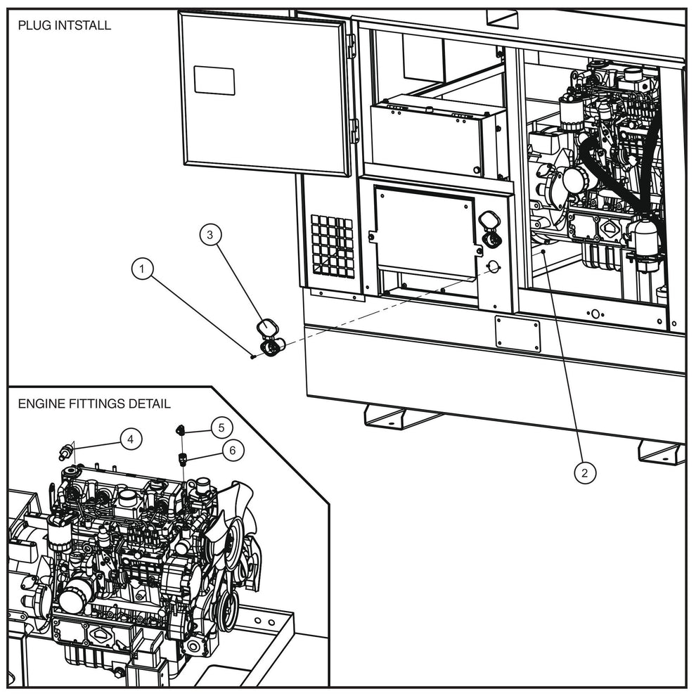 Arctic Package (2 of 2) Assembly Parts for MAXI-POWER 40 (22-000001 and UP) by Allmand