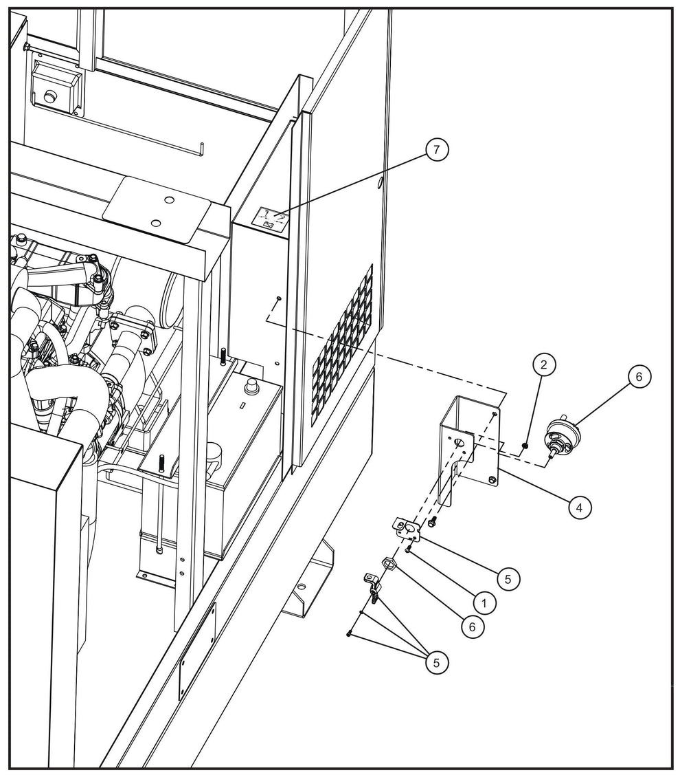 Battery Disconnect Assembly Parts for MAXI-POWER 45 (T4F) (23-000001 and UP) by Allmand