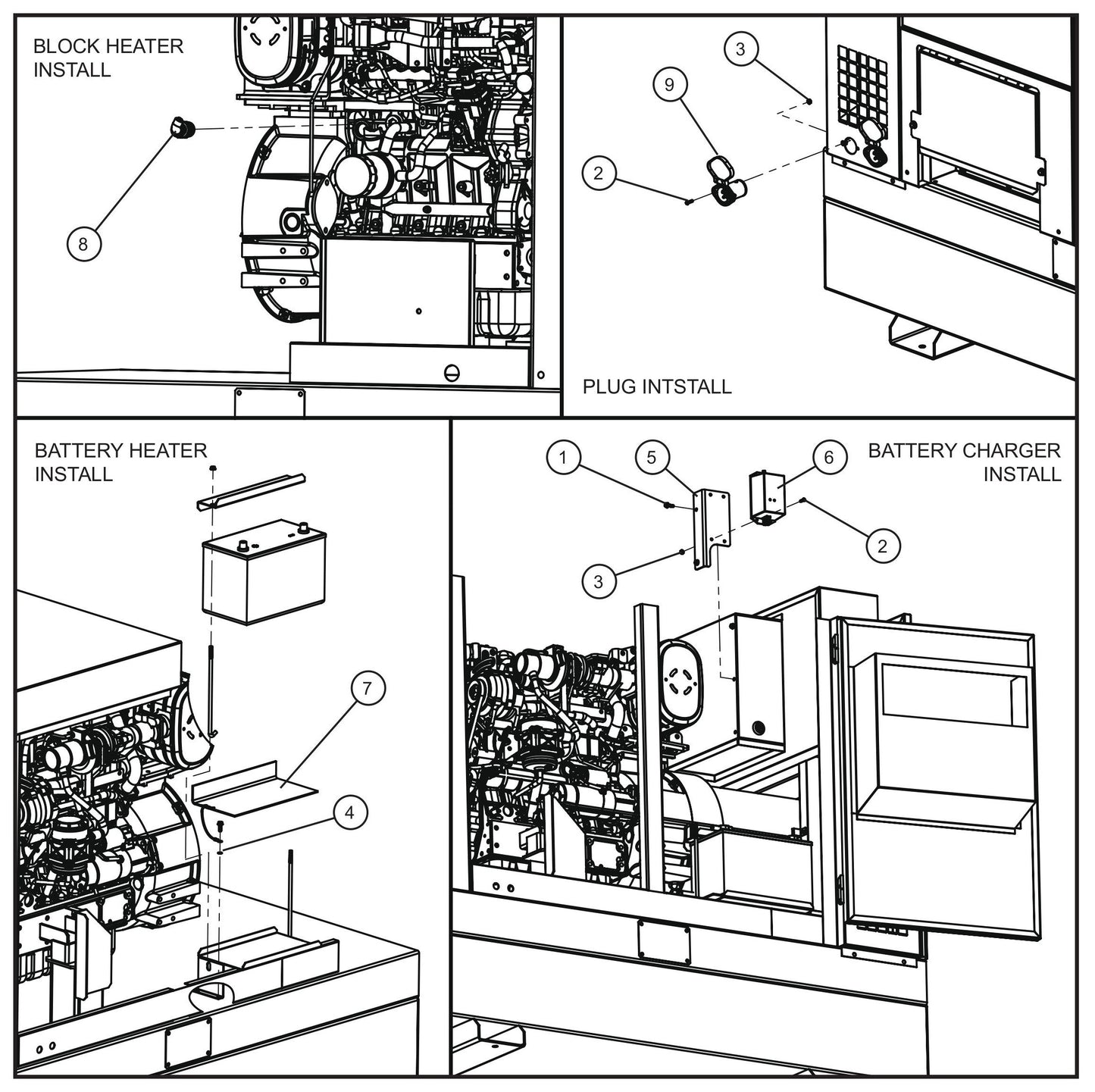 Arctic Package Assembly Parts for MAXI-POWER 65 (ISUZU T3) (24-000001 to 24-000499) by Allmand