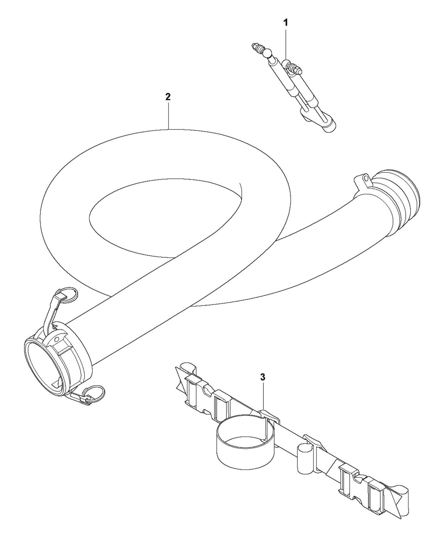 PG 830 S Misc Spare Assembly Parts by Husqvarna