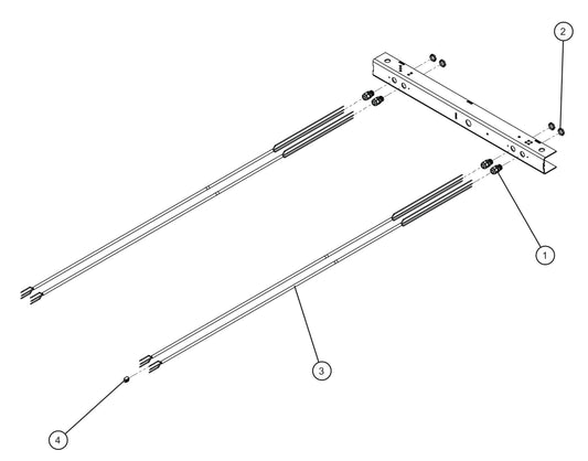 SHO Light Solid Wired Lamp Connector Assembly Parts for Night Light NL5000 (0001NL500016 TO 9999NL500016) by Allmand