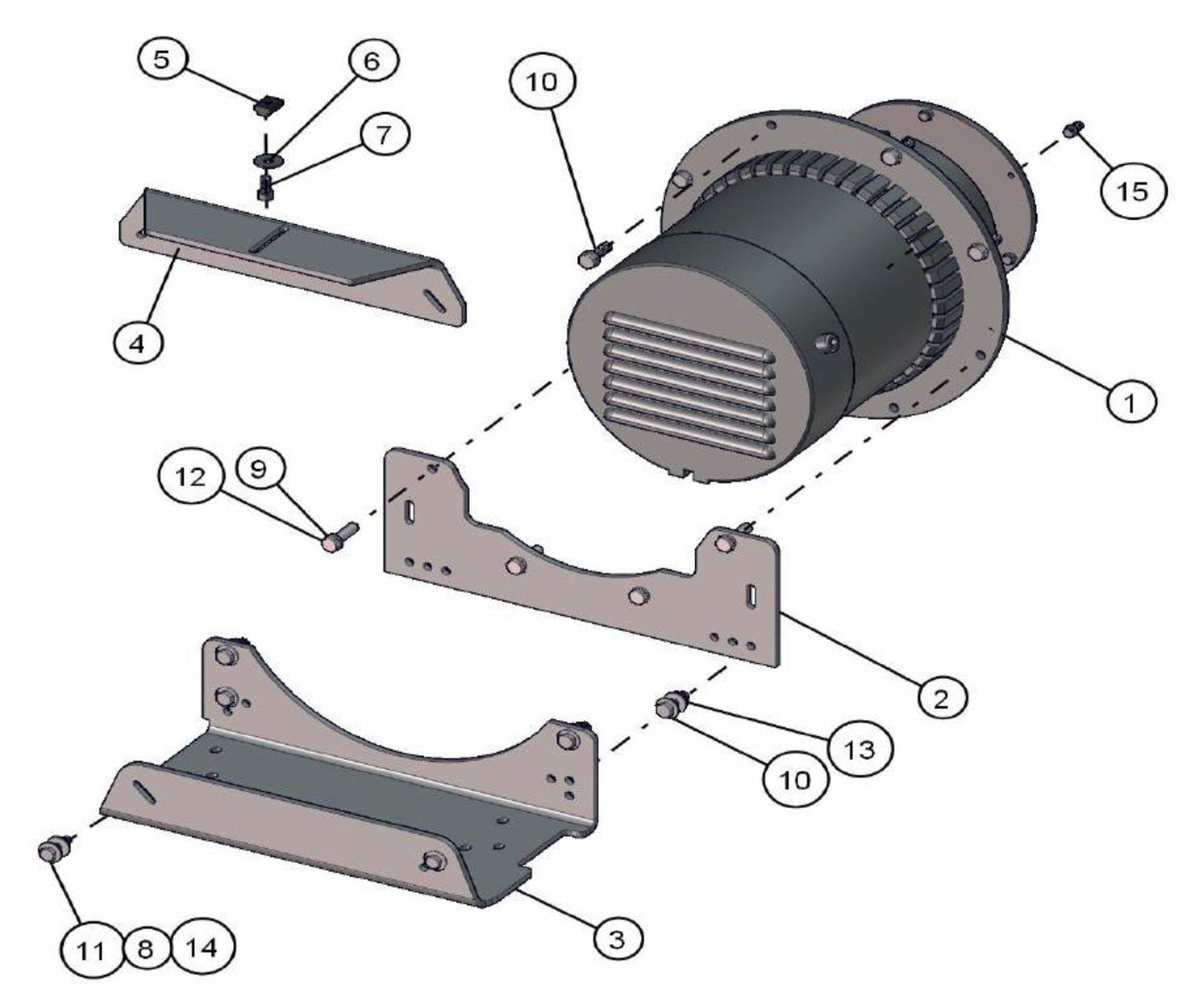 Mecc Alte Generator Assembly Parts V-Series SE Power Night-Lite Pro (0001PROV10SE TO 9999PROV11SE) by Allmand