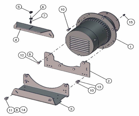 Mecc Alte Generator Assembly Parts V-Series SE Power Night-Lite Pro (0001PROV10SE TO 9999PROV11SE) by Allmand