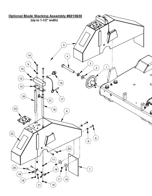 CC3538 JK Blade Stacking Assembly