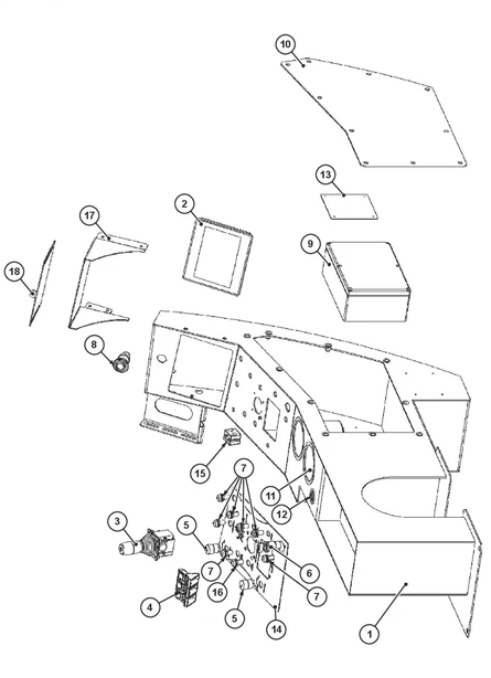 BMG 2200RC Operating System Assembly Parts By Husqvarna
