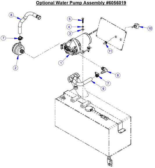 CC5555GK Water Pump Assembly