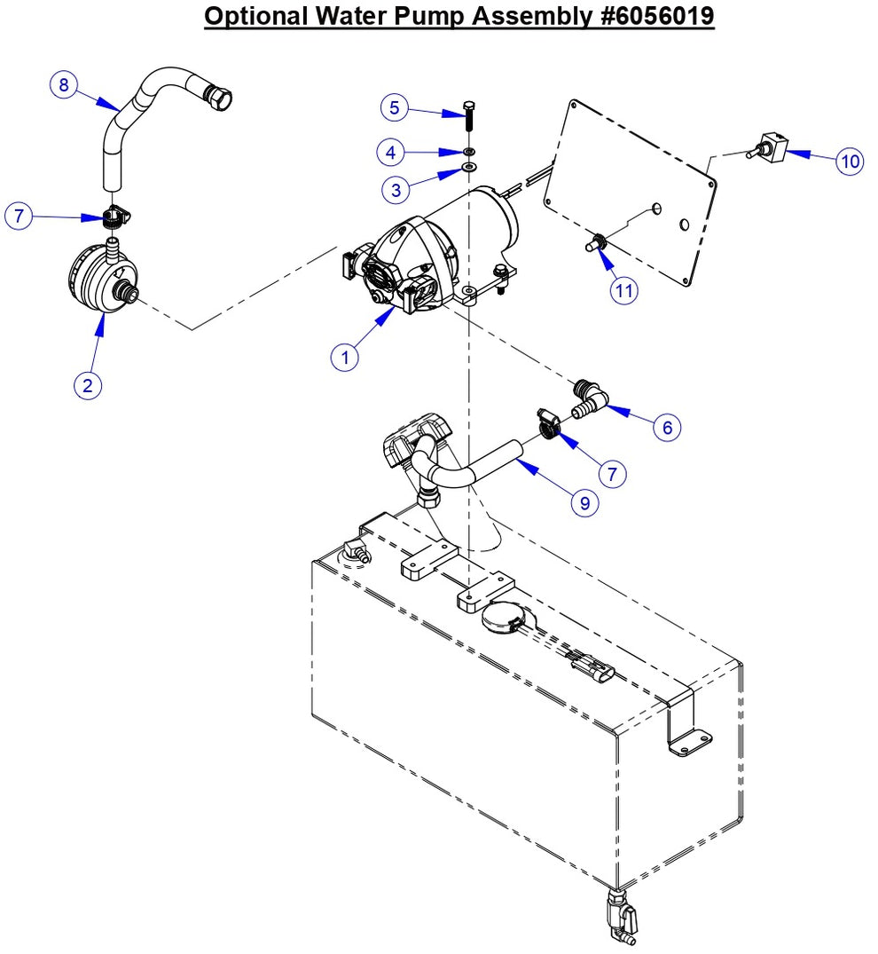 CC5555GK Water Pump Assembly