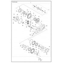 Pivoting Arm Parts For WS 440 HF By Husqvarna
