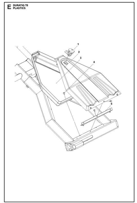 Plastics Parts For HTC T8 By Husqvarna