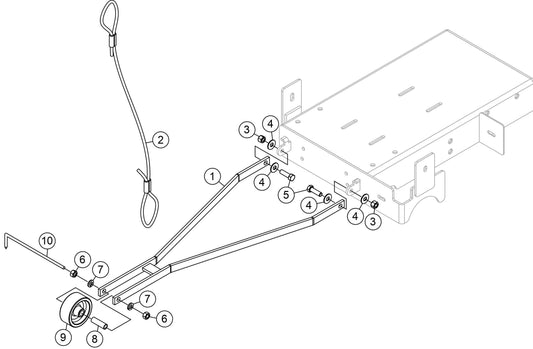 SP118 Pointer Frame Assembly Parts