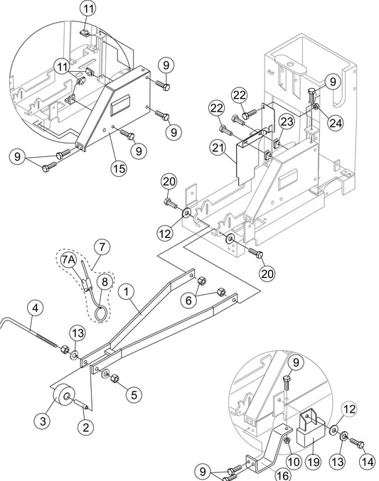SP2S20H Pointers And Covers Assembly Parts
