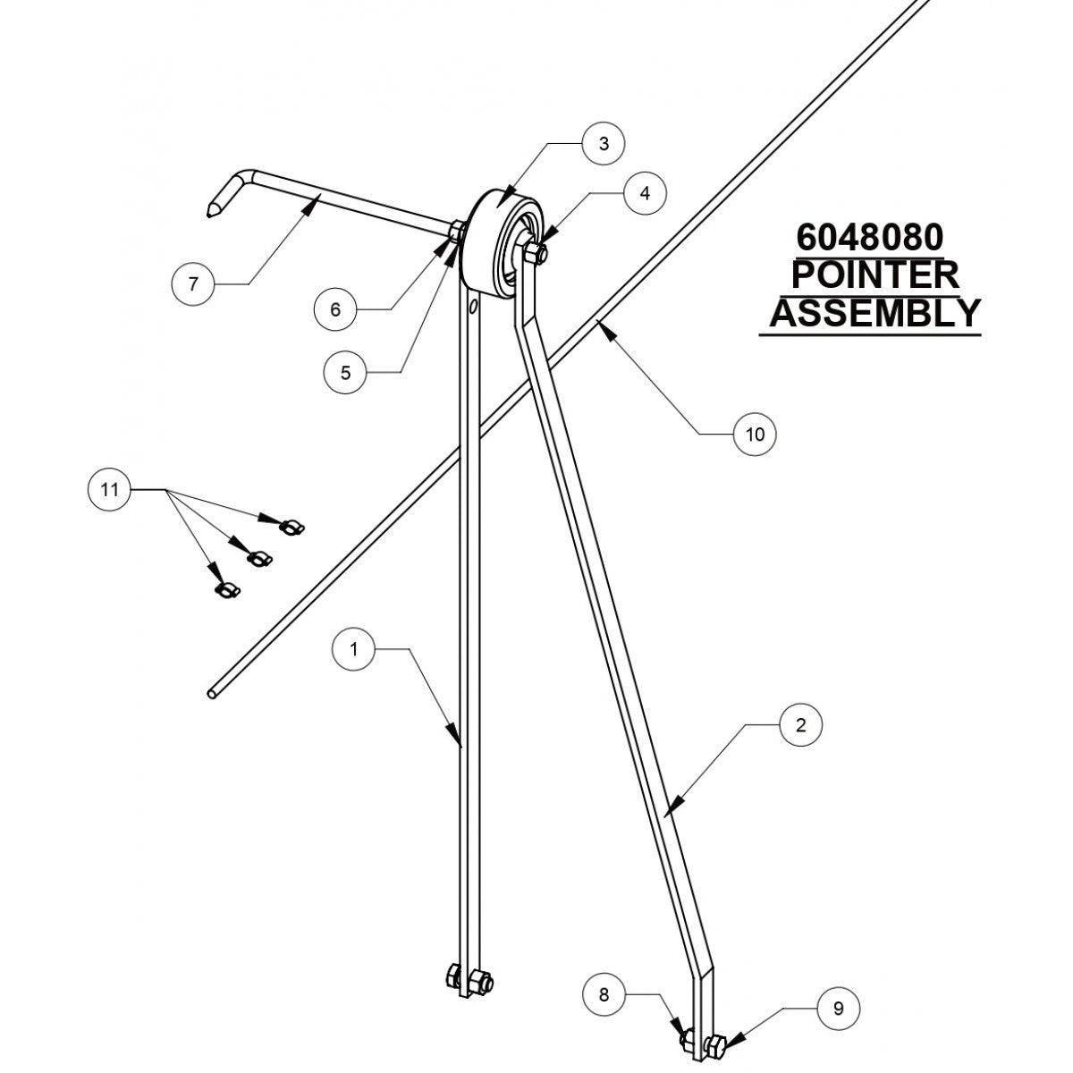 CC1113 Pointer Assembly