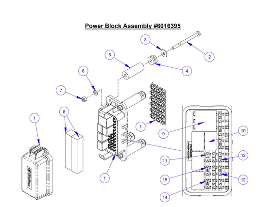 CC8574DD Power Block Assembly